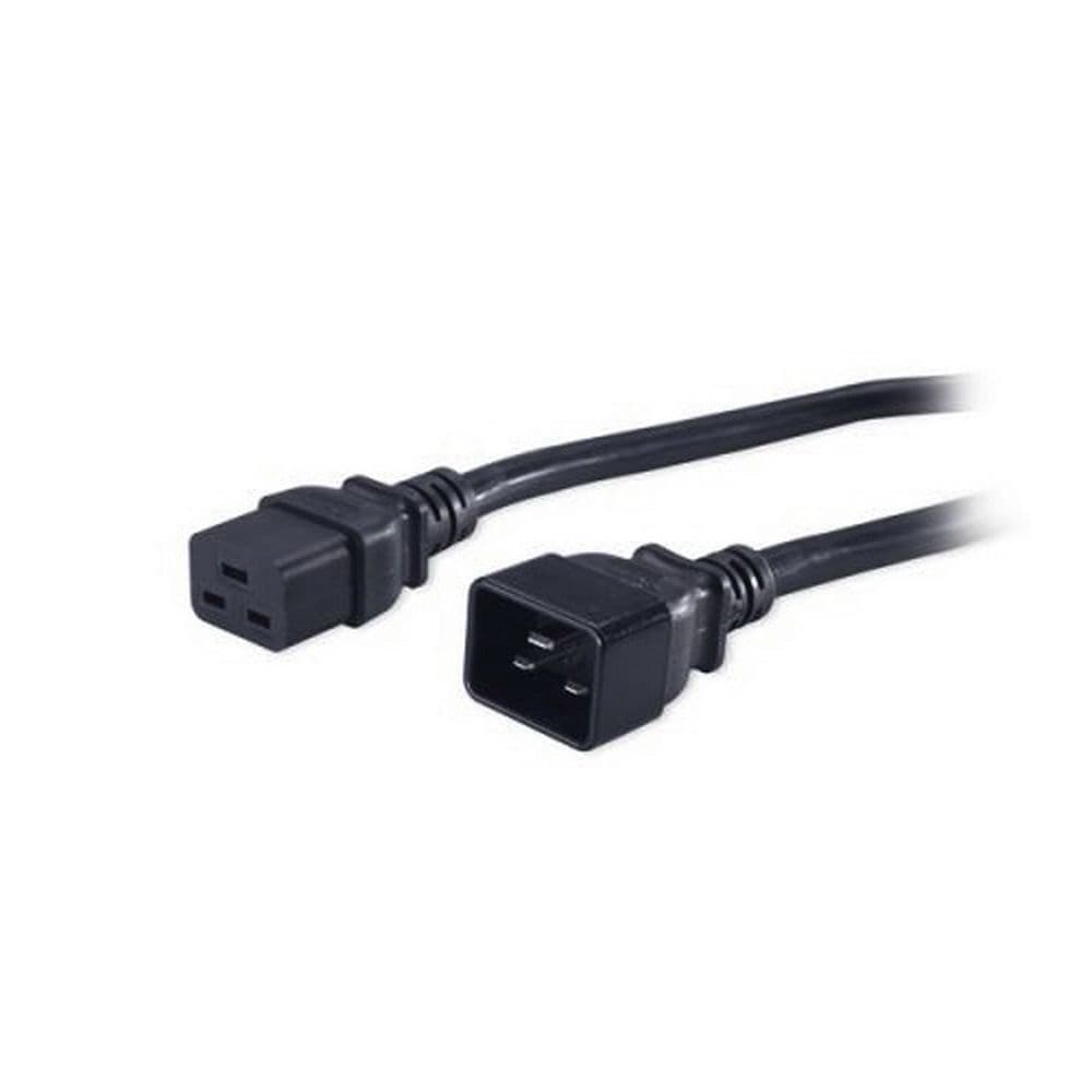 Сетевой кабель Hyperline PWC-IEC19-IEC20-1.8-BK Кабель питания IEC 320 C19 - IEC 320 C20 (3x1.5), прямая вилка, 16A, 1.8м, цвет черный (ПВС-АП-3*1,5-250-C19C20-16-1,8 ГОСТ 30851.1-2002 (МЭК 60320-1:19