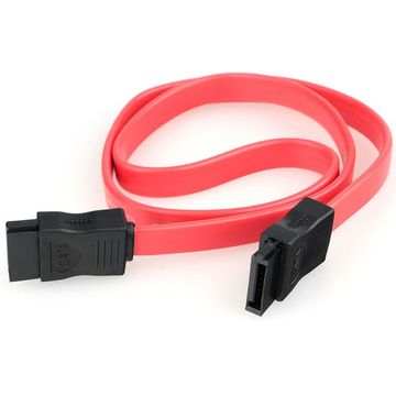 Кабель интерфейсный SATA Cablexpert CC-SATA-DATA-N, Sata3 7pin / 7pin, медн.проводник, 50см, пакет