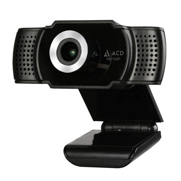 Веб-камера ACD-Vision UC400 CMOS 1.3МПикс, 1280x720p, 30к/с, микрофон встр., кабель USB 2.0 1.5м, шторка объектива, универс. крепление, черный корп. (551769)