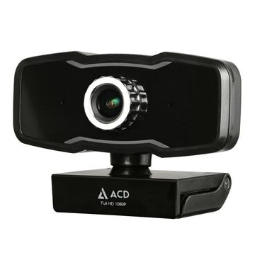 Веб-камера ACD-Vision UC500 CMOS 2МПикс, 1920x1080p, 30к/с, микрофон встр., кабель USB 2.0 1.5м, универс. крепление, черный корп. RTL {60} (551783)