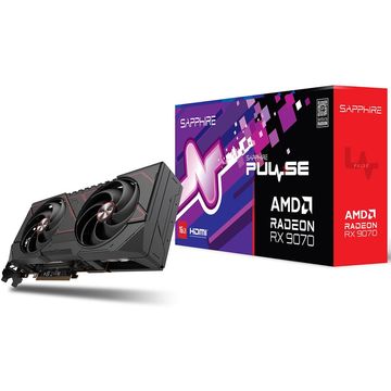 Видеокарта Sapphire RX9070 PULSE 16GB GDDR6 256bit 2xDP 2xHDMI 2FAN RTL