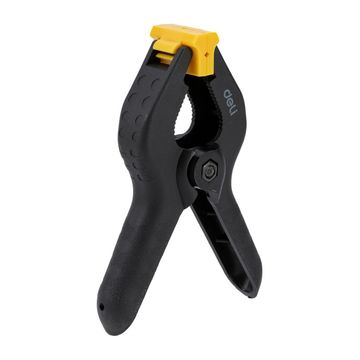 Струбцина-зажим пружинная Deli DL110006 длина 150мм, макс.диаметр зажима 50мм, макс.усилие зажима 140N