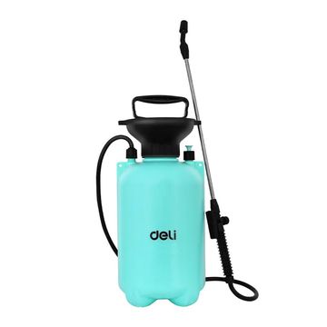 Опрыскиватель садовый помповый Deli DL581105B  5л, регулируемый разбрызгиватель, ремень для переноски