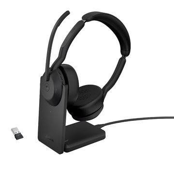 Беспроводная гарнитура Jabra Evolve2 55, Link380а MS Stereo Stand