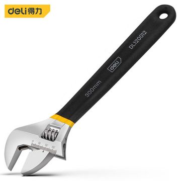 Разводной  DL120012 300мм, противоскользящая обливная ручка, диапазон захвата 0-36мм